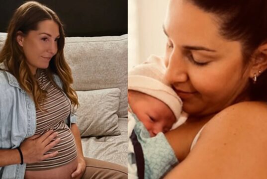 Kim Clavel a accouché et elle partage les premières photos de son bébé