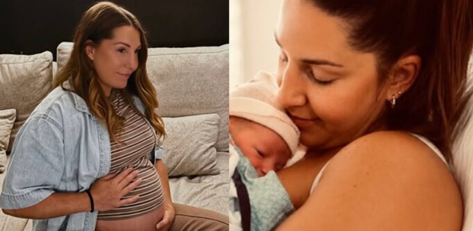 Kim Clavel a accouché et elle partage les premières photos de son bébé