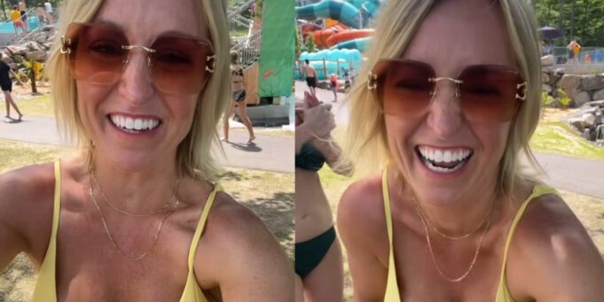 Célibataire, Émily Bégin publie des images dans son maillot jaune
