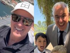 Gino Chouinard publie toutes les photos de son voyage en famille loin du Québec