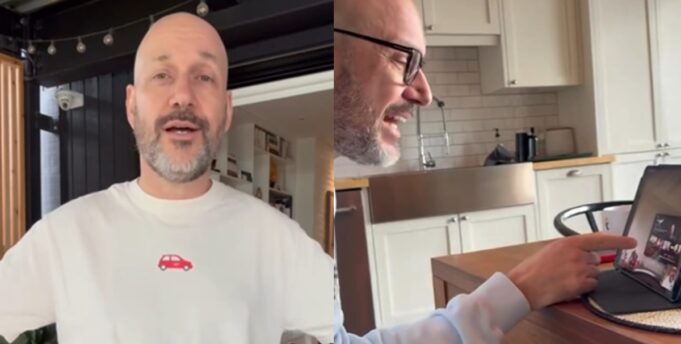 Martin Matte fait réagir dans une vidéo avec sa mère