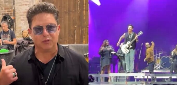 Éric Lapointe invite une chanteuse bien connue sur scène et les réactions sont nombreuses