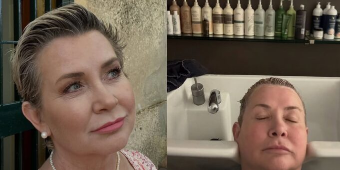 Nathalie Simard publie les images de ses nouveaux cheveux
