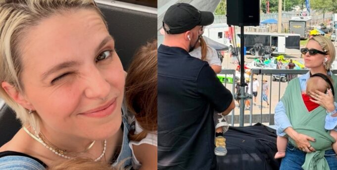 Sarah-Jeanne Labrosse partage une rare photo de couple avec son chum connu