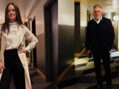 Andrée Watters partage toutes les photos de sa sortie avec son chum connu