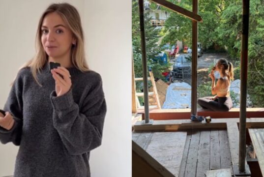 Ludivine Reding de STAT fait faire le tour de sa nouvelle maison en rénovation