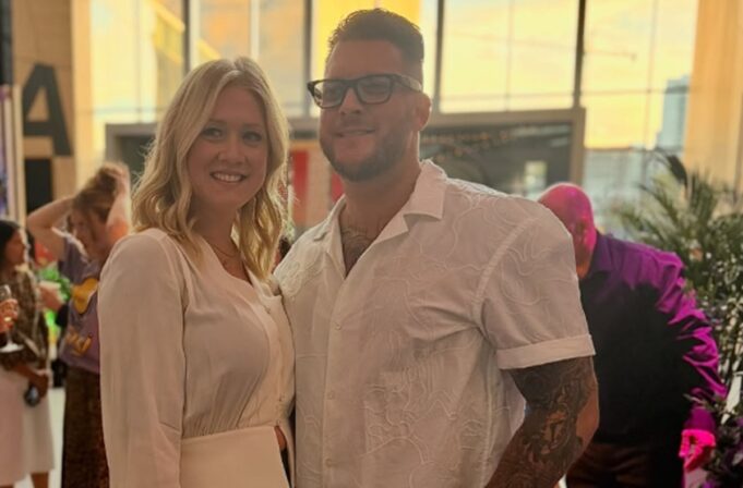 brithany marcotte mathieu baron couple photo