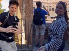 Virginie Bruneau partage toutes les photos de son voyage en amoureux avec Sébastien Delorme